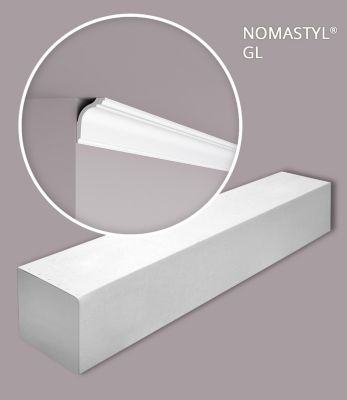 Corniche NMC GL-box NOMASTYL 1 carton 27 pièces Moulure décorative