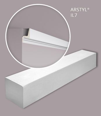 Corniche NMC IL7 MEMORY-box ARSTYL 1 carton 14 pièces Moulure décorative