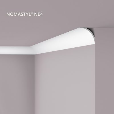 Corniche NMC NE4 PURE-box-10 NOMASTYL 1 carton 10 pièces Moulure décorative