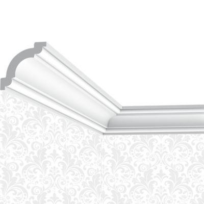 Corniche plafond Cimaises et Plus C09 - 5x5x200cm (h x p x L) - moulure décorative polyuréthane