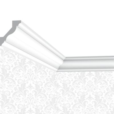 Corniche plafond Cimaises et plus C15 - 4,5x4,1x200cm (h x p x L) - moulure décorative polymère
