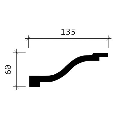 Corniche Profhome 150131 1 carton 10 pièces Moulure décorative