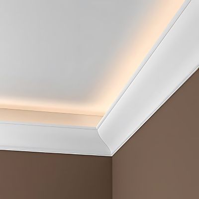 Corniche Profhome 150222 Moulure décorative Éclairage indirect