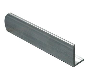 Cornière aluminium brut 15 x 10 mm Ep 1 mm, 1 m