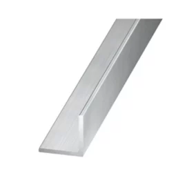 Cornière aluminium brut 20 x 20 mm, 1 m