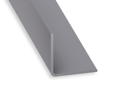 Cornière aluminium gris 25 x 25mm, L. 2 m CQFD