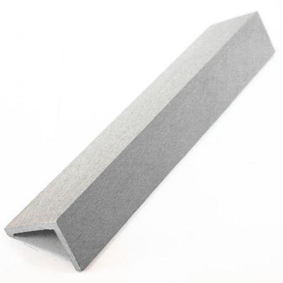 Cornière de finition Greenwall et terrasse Greendeck gris - 4 x 5 cm L.2,20 m