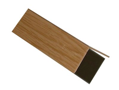 Cornière égale PVC chêne clair 30 x 30 mm, 1 m