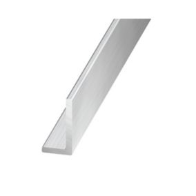 Cornière inégale aluminium brut 30 x 20 mm, 2 m