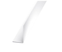 Cornière inégale PVC blanc 15 x 25 mm, 1 m