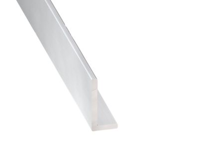 Cornière lisse aluminium 20 x 10mm, L. 1 m CQFD