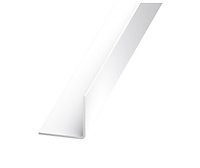 Cornière PVC blanc 10 x 10 cm, 2,5 m
