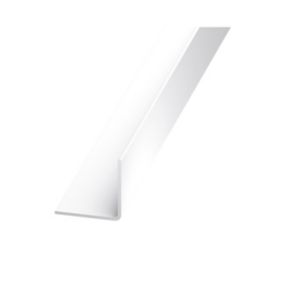 Cornière PVC 10 x 10 mm ép. 1mm, blanche