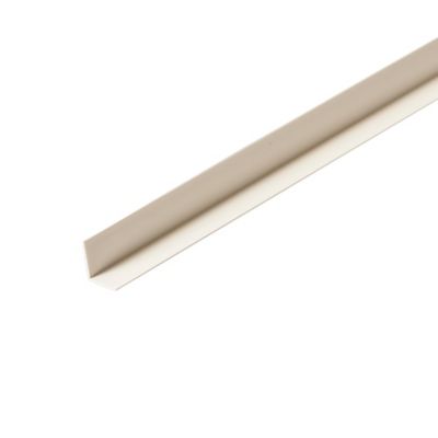 Cornière pvc blanc 15 x 15 mm L.2,4 m
