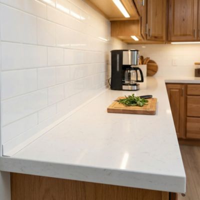 Cornière pvc blanc 20 x 20 mm L.2,4 m