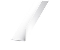 Cornière PVC blanc 25 x 25 mm, 2,5 m