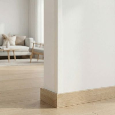 Cornière pvc blanc 30 x 30 mm L.2,4 m