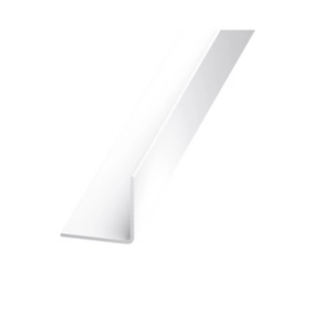 Cornière PVC blanc 40 x 40 mm, 2,5 m