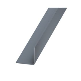 Cornière PVC gris titane 20 x 20 mm, 1,3 m