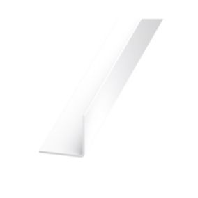 Cornière PVC laqué blanc 20 x 20 mm, 2 m