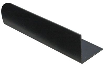 Cornière PVC noir 15 x 15 mm, 2 m Polychlorure de vinyle (PVC)