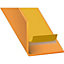 Cornière PVC orange auto-adhésive 20 x 20 mm, 2.60 m