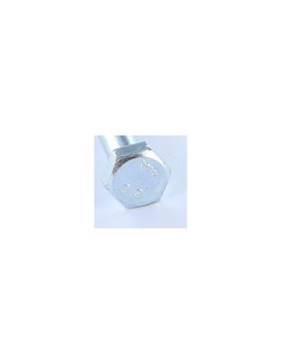 Corps de boulon filetage partiel Tête hexagonale TH M6X30 Classe 8.8 Acier zingué - 1 pièce