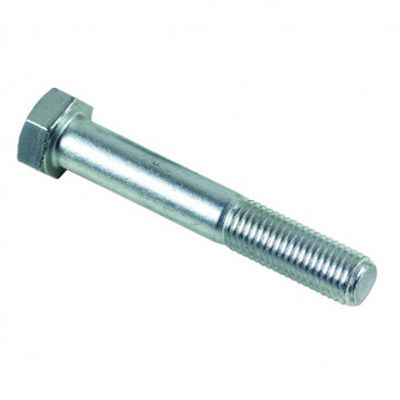 Corps de boulon LENNIE - zingué blanc - M16x60 - boîte de 25 - filetage partiel