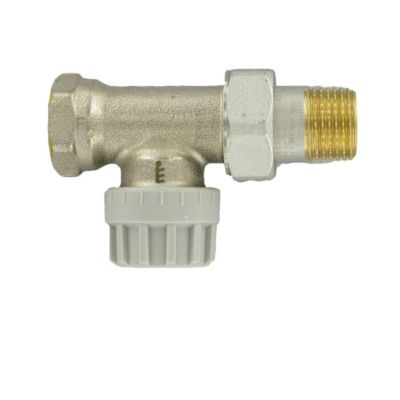 Corps thermostatique droit 1/2" en laiton pour tête de radiateur, Comap
