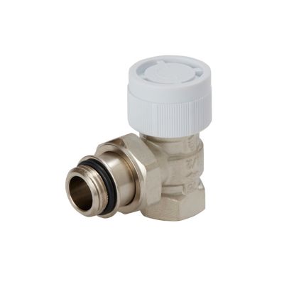 Corps thermostatique équerre raccordement en 1/2" (15x21) Flomasta