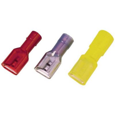Cosse clip femelle isolée 4,8 x 0,8 mm VFSKHV/0,5-1,0/488 - pack de 100
