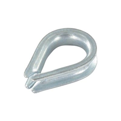 Cosse coeur LEGERE Pour Câble De 12 Acier zingué - 1 pièce