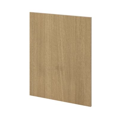 Côté de remplacement bas droit Goodhome Alpinia décor chêne H. 72 cm x l. 57 cm x Ep. 18 mm