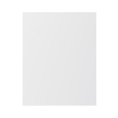 Côté de remplacement bas droit Goodhome Artemisia blanc H. 72 cm x l. 57 cm x Ep. 18 mm