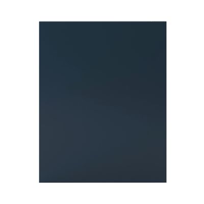 Côté de remplacement bas droit Goodhome Artemisia bleu H. 72 cm x l. 57 cm x Ep. 18 mm