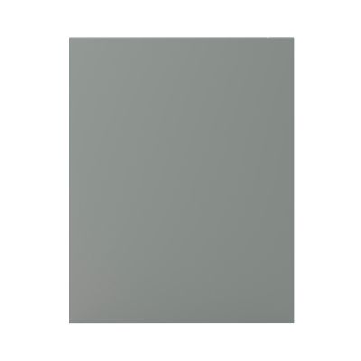 Côté de remplacement bas droit Goodhome Balsamita gris H. 72 cm x l. 57 cm x Ep. 18 mm