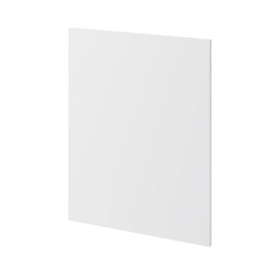 Côté de remplacement bas gauche Goodhome Artemisia blanc H. 72 cm x l. 57 cm x Ep. 18 mm