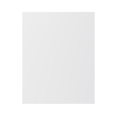 Côté de remplacement bas gauche Goodhome Artemisia blanc H. 72 cm x l. 57 cm x Ep. 18 mm