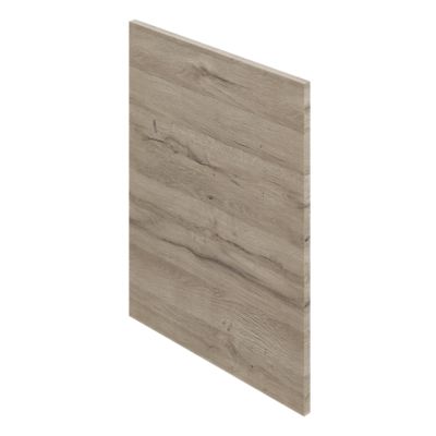 Côté de remplacement bas gauche Goodhome Pachira décor chêne H. 72 cm x l. 57 cm x Ep. 18 mm