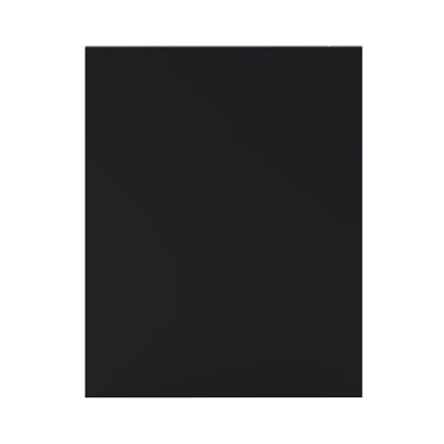 Côté de remplacement bas gauche Goodhome Pasilla noir H. 72 cm x l. 57 cm x Ep. 18 mm