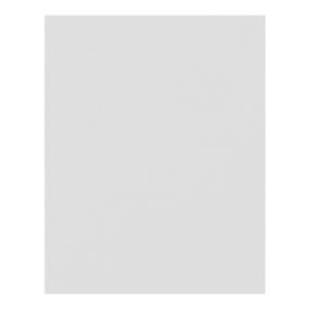 Côté de remplacement bas gauche Goodhome Stevia blanc mat H. 72 x l. 57 x Ép. 1,8 cm
