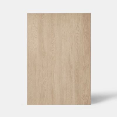 Côté de remplacement bas Goodhome Chia décor chêne clair H. 87 cm x l. 59 cm x Ep. 18 mm