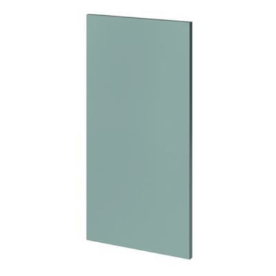 Côté de remplacement haut Goodhome Stevia vert mat H. 72 cm x l. 32 cm x Ep. 18 mm