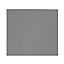 Côté de remplacement pour hotte GoodHome Balsamita gris mat H. 32 cm x l. 36 cm x Ep. 18 mm