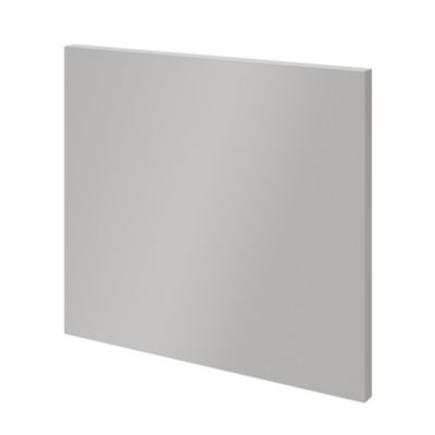 Côté de remplacement pour hotte GoodHome Garcinia gris clair brillant H. 32 cm x l. 36 cm x Ep. 18 mm