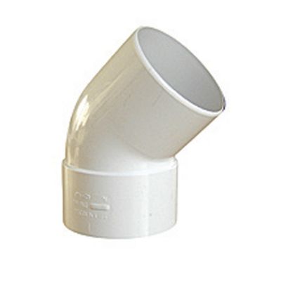 Coude 67° MF diamètre 25 blanc PVC Fitt