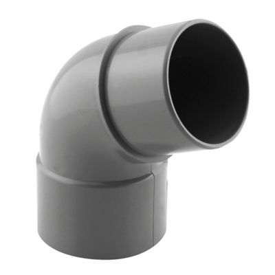 Coude d'évacuation PVC mâle Fitt 67° ø50 mm