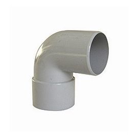 Coude de gouttière 87° MF 16 gris Fitt