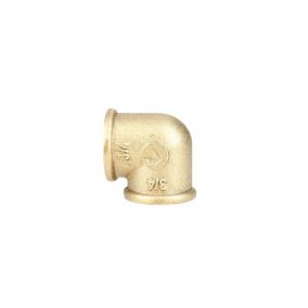 Coude double femelle 33x42 laiton - GARIS - D23006B