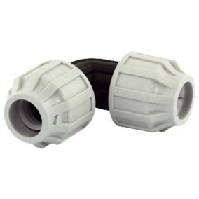 Coude égal polypropylène compression ø25 mm Fitt